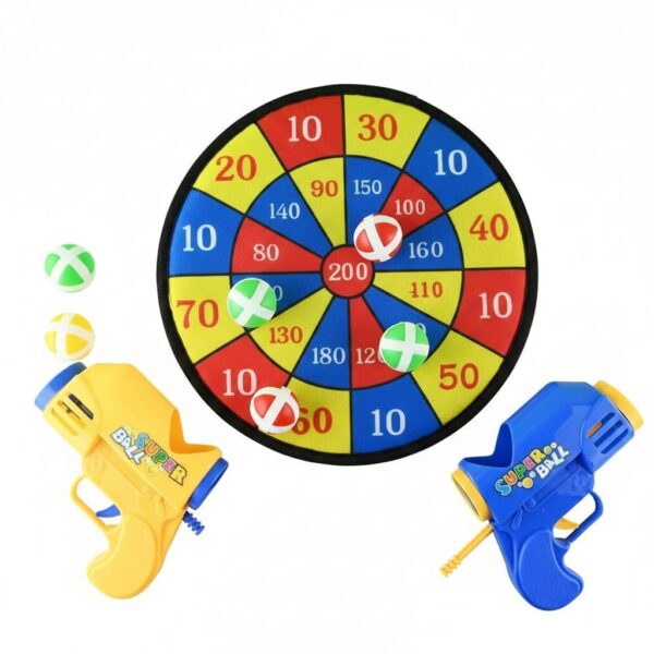 مسدس تصويب كرات أسفنجية آمن للأطفال